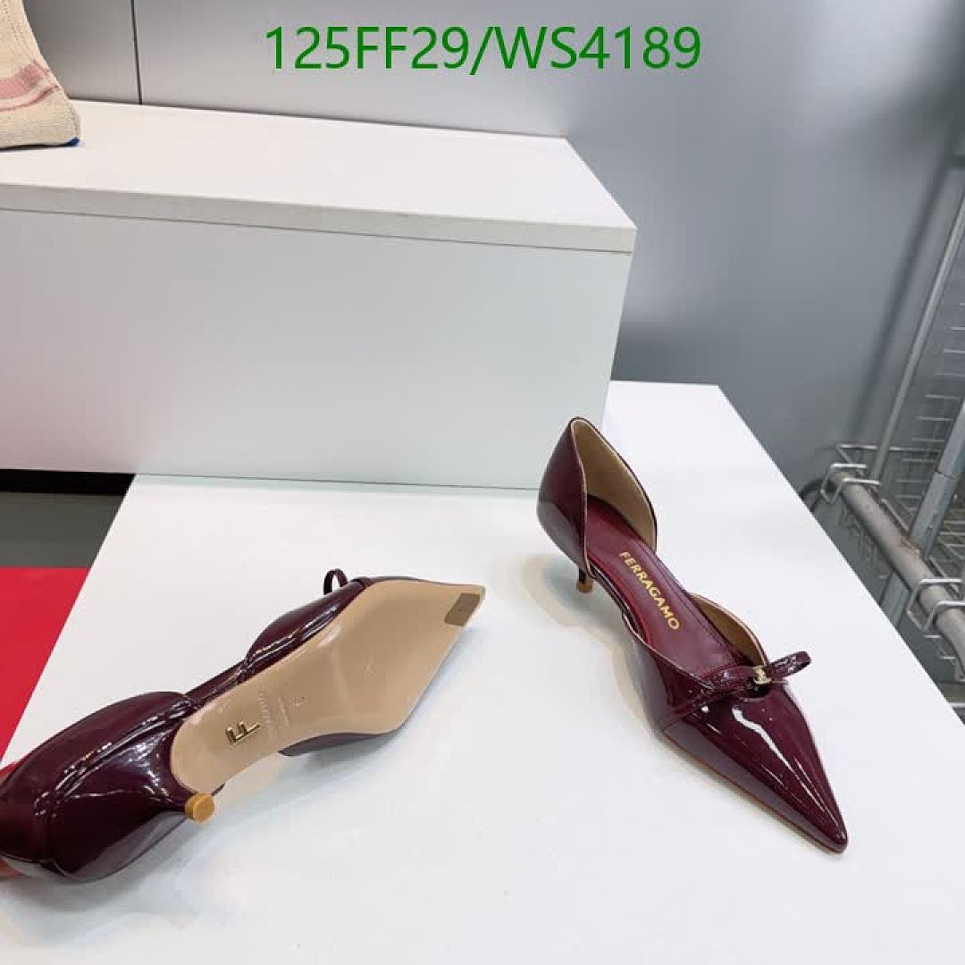 Ferragamo-Women Shoes Code: WS4189 $: 125USD