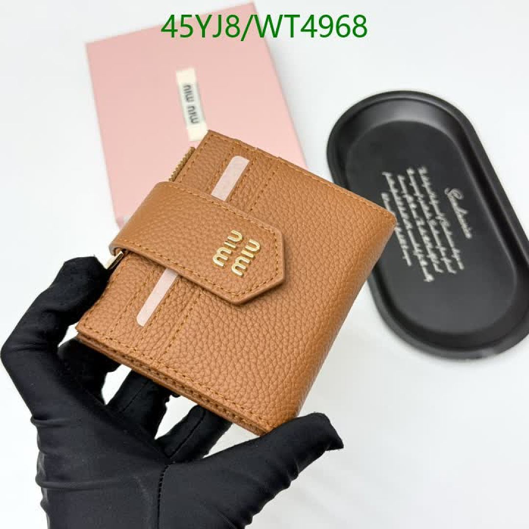 Miu Miu-Wallet-4A Quality Code: WT4968 $: 45USD