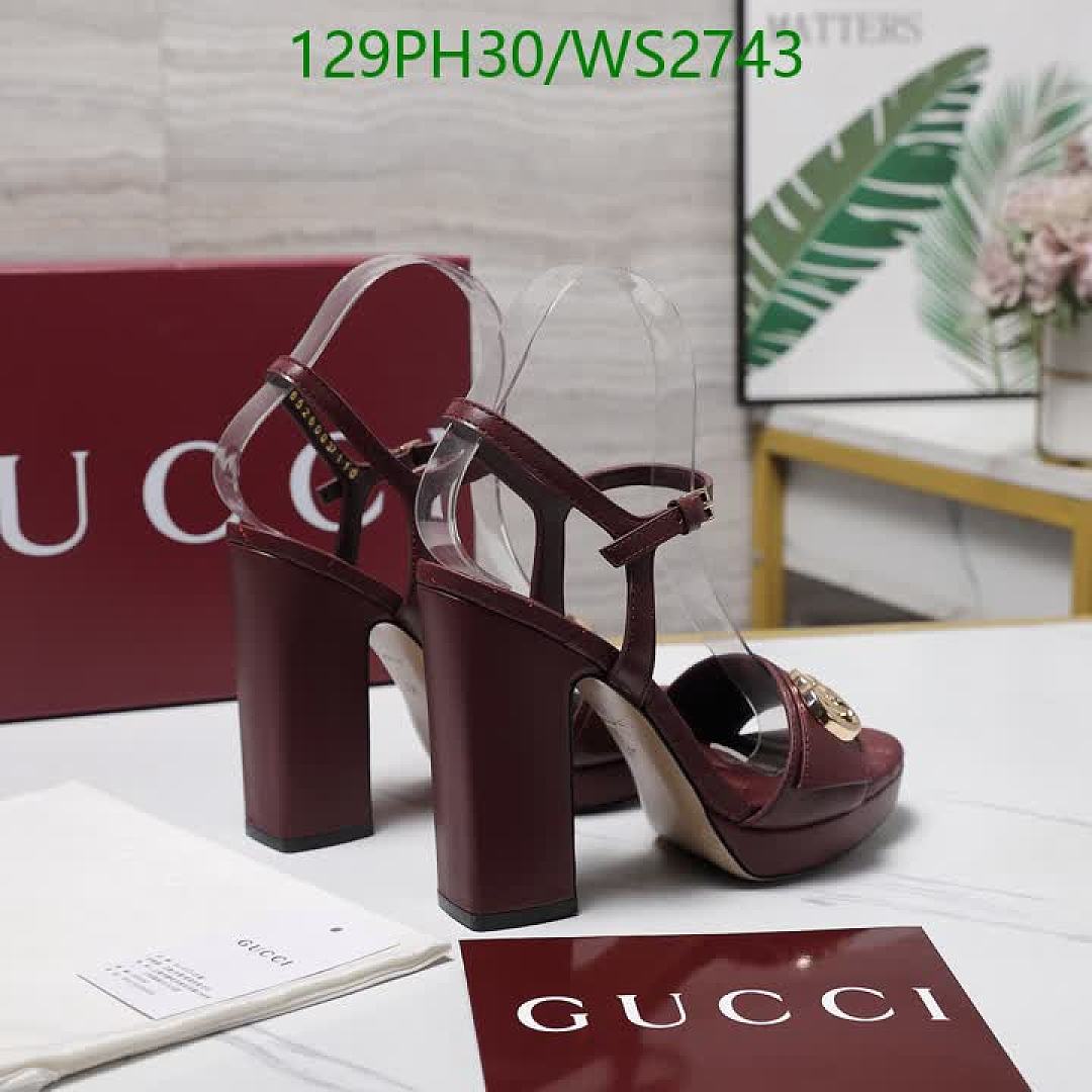 Gucci-Women Shoes Code: WS2743 $: 129USD