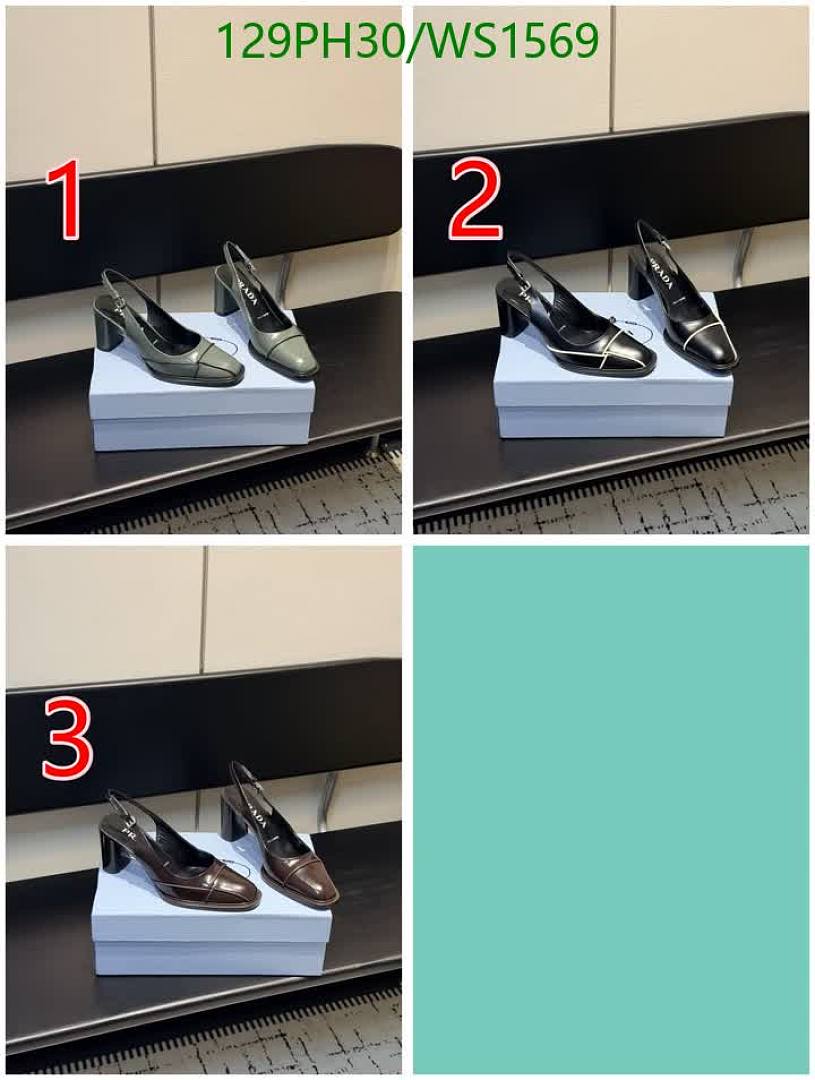 Prada-Women Shoes Code: WS1569 $: 129USD