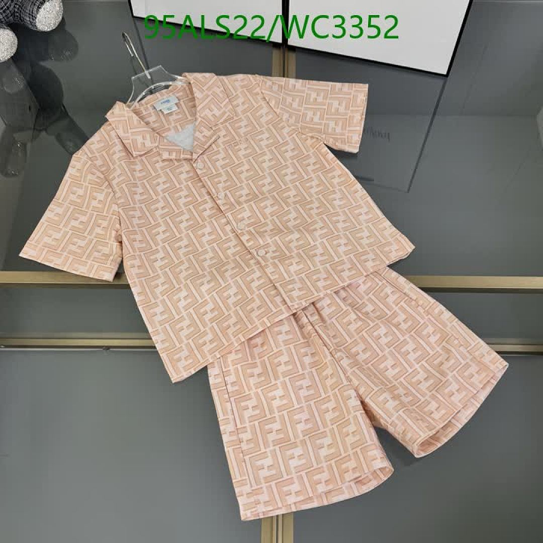 Fendi-Kids clothing Code: WC3352 $: 95USD