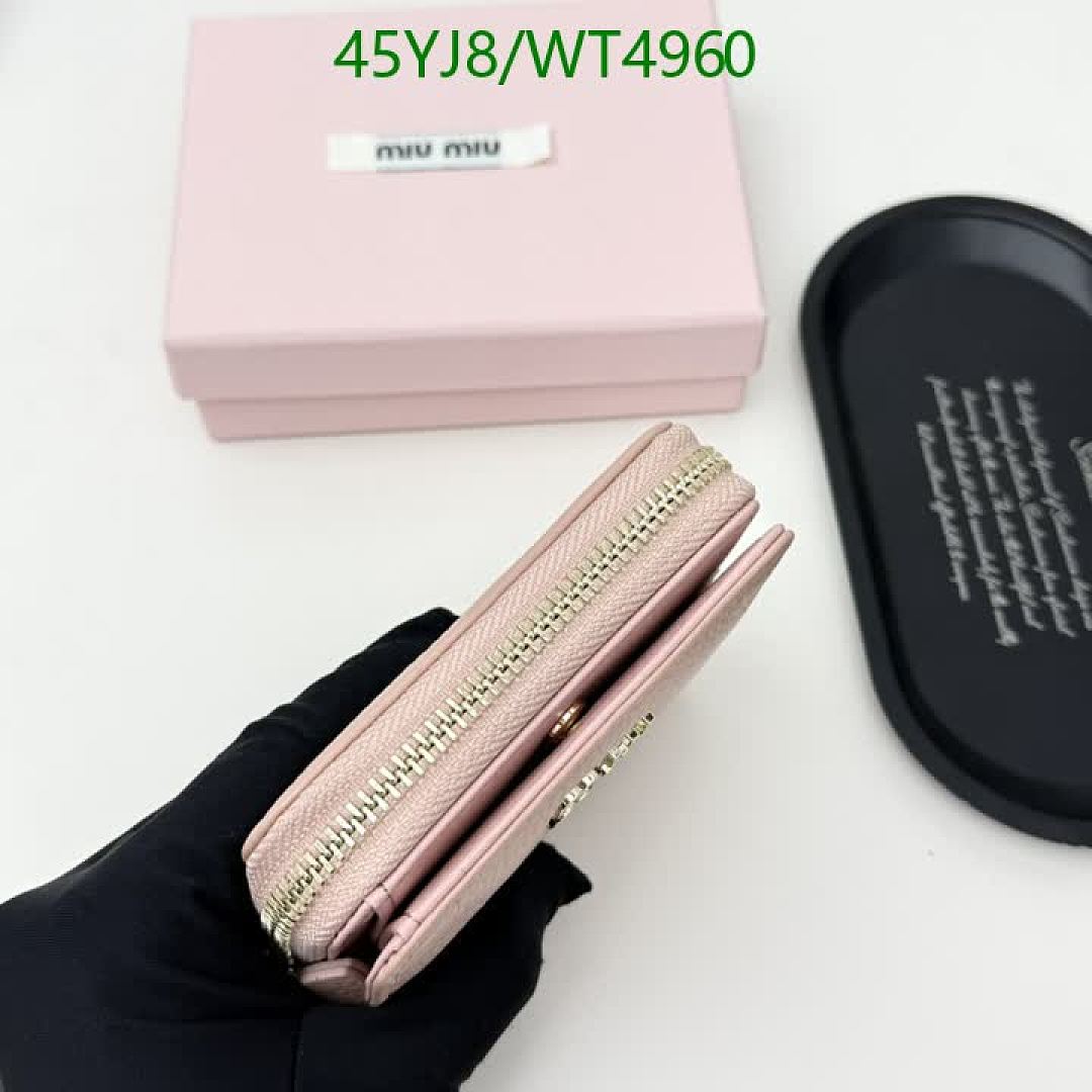 Miu Miu-Wallet-4A Quality Code: WT4960 $: 45USD