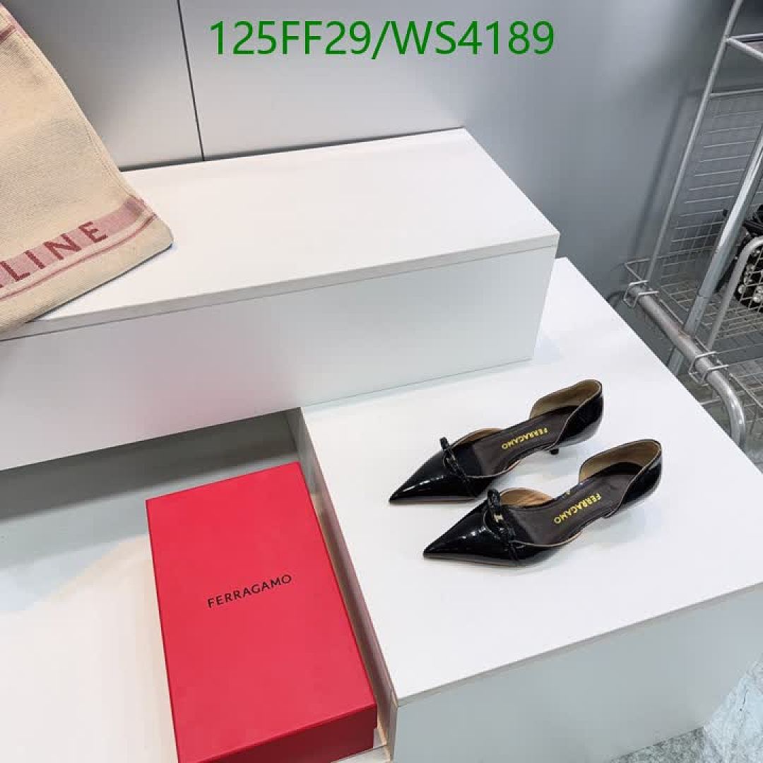 Ferragamo-Women Shoes Code: WS4189 $: 125USD