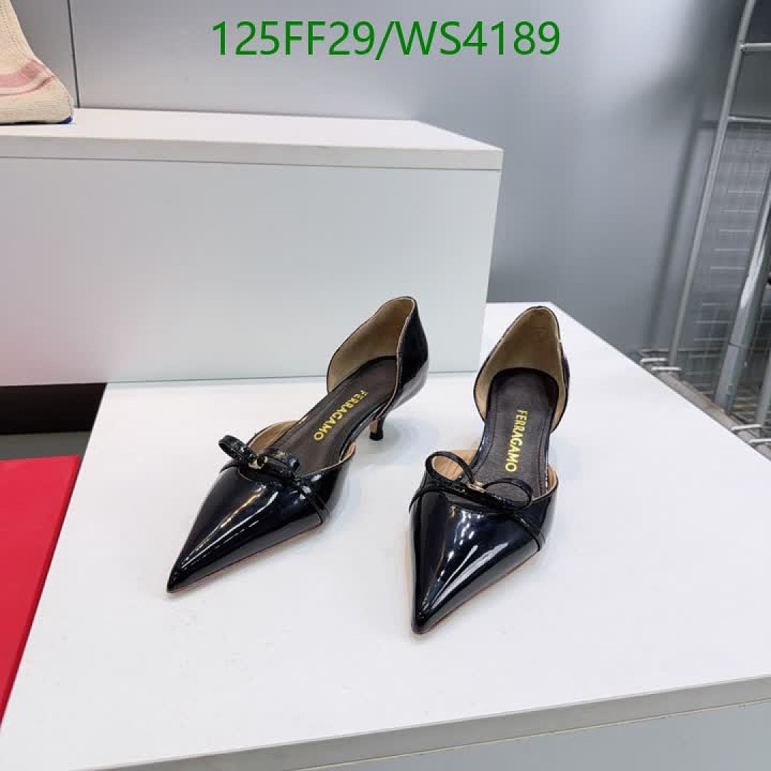 Ferragamo-Women Shoes Code: WS4189 $: 125USD