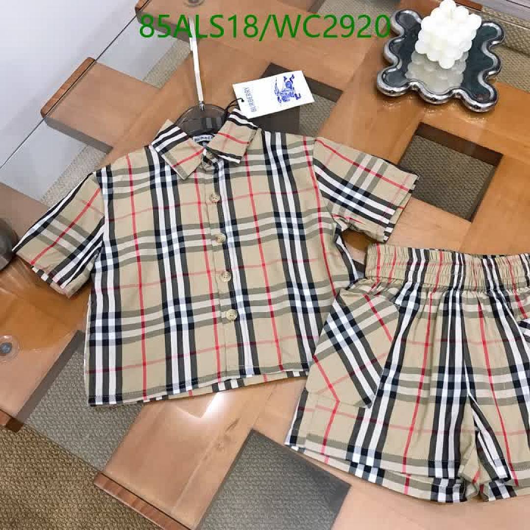 Burberry-Kids Clothing Code: WC2920 $: 85USD