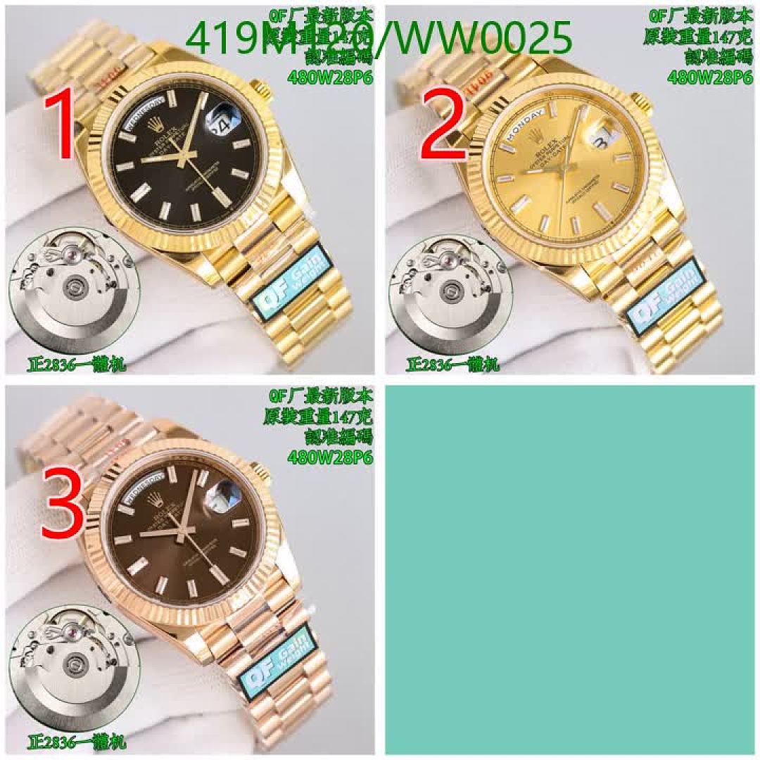 Rolex-Watch-Mirror Quality Code: WW0025 $: 419USD