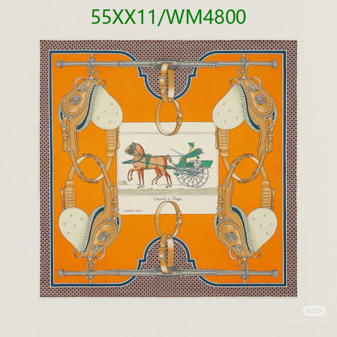 Hermes-Scarf Code: WM4800 $: 55USD