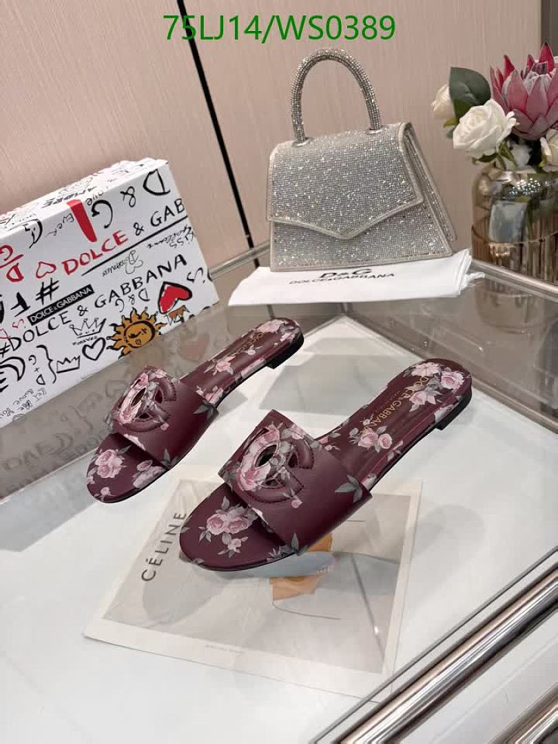 D&G-Women Shoes Code: WS0389 $: 75USD
