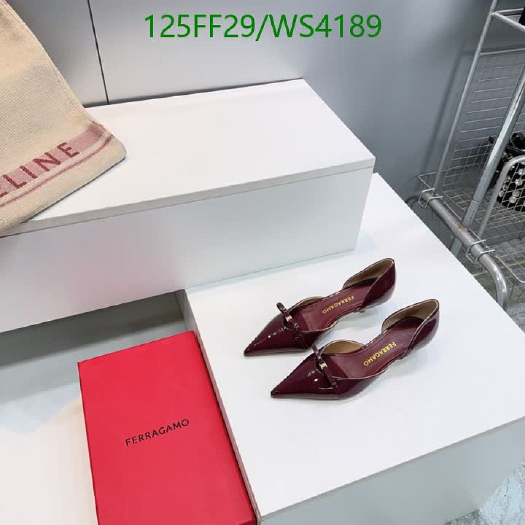 Ferragamo-Women Shoes Code: WS4189 $: 125USD