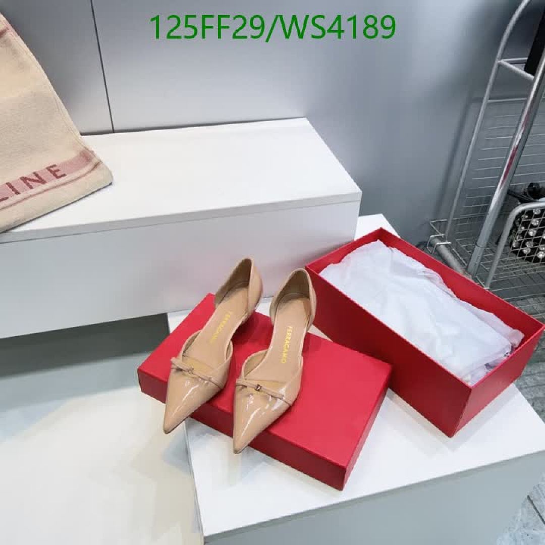 Ferragamo-Women Shoes Code: WS4189 $: 125USD