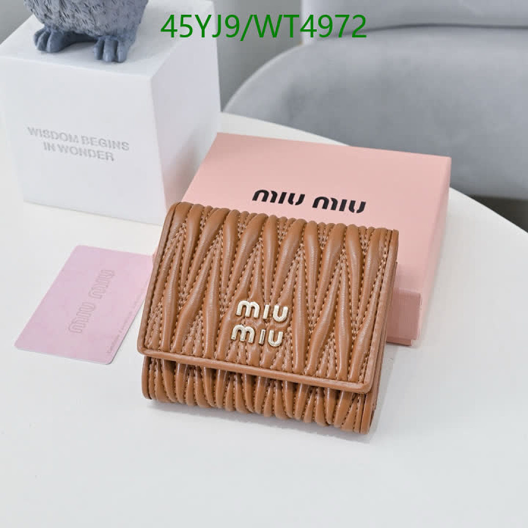 Miu Miu-Wallet-4A Quality Code: WT4972 $: 45USD