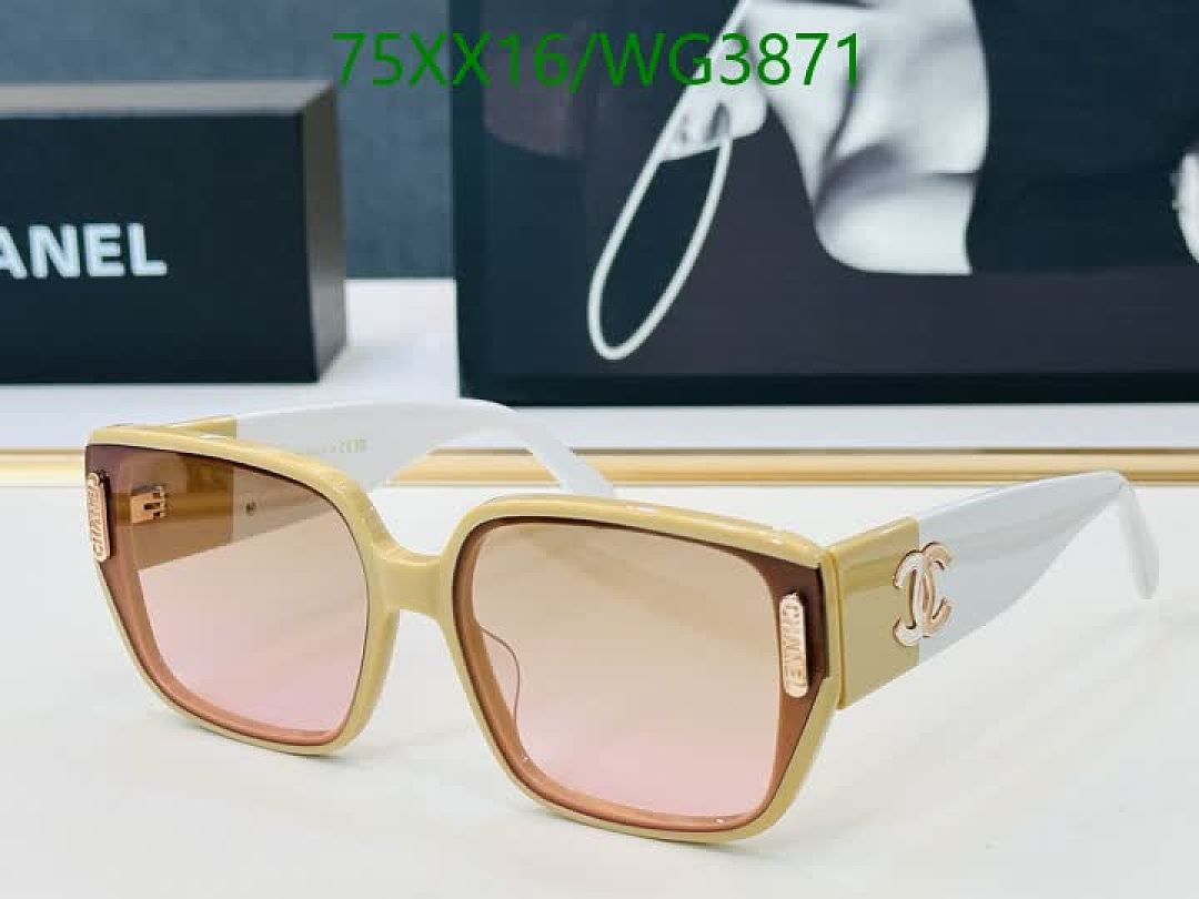 Chanel-Glasses Code: WG3871 $: 75USD