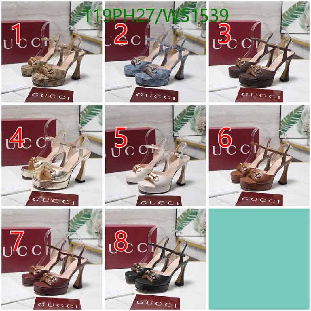 Gucci-Women Shoes Code: WS1539 $: 119USD