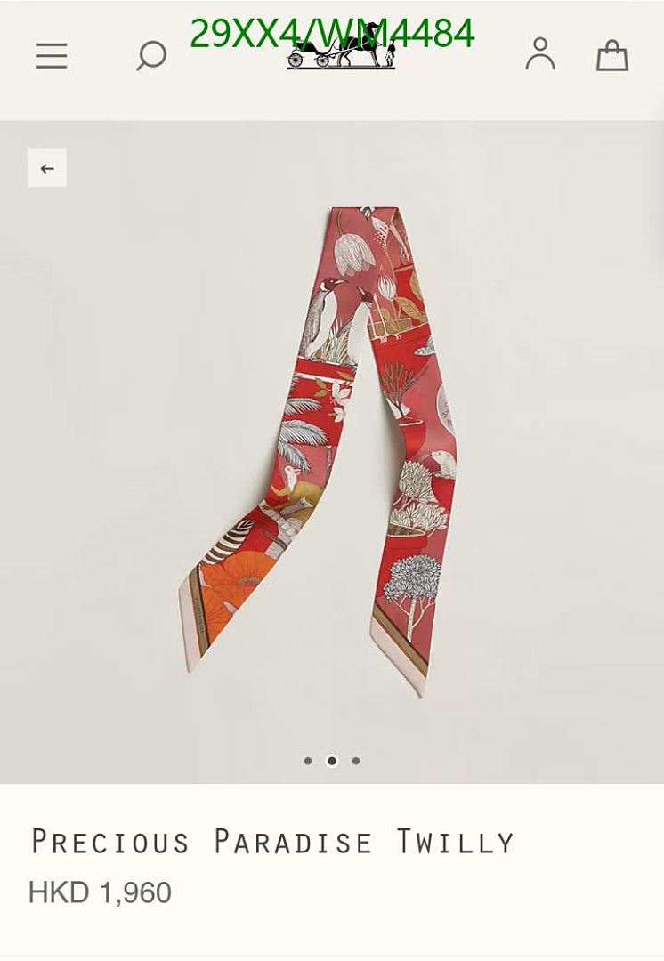 Hermes-Scarf Code: WM4484 $: 29USD