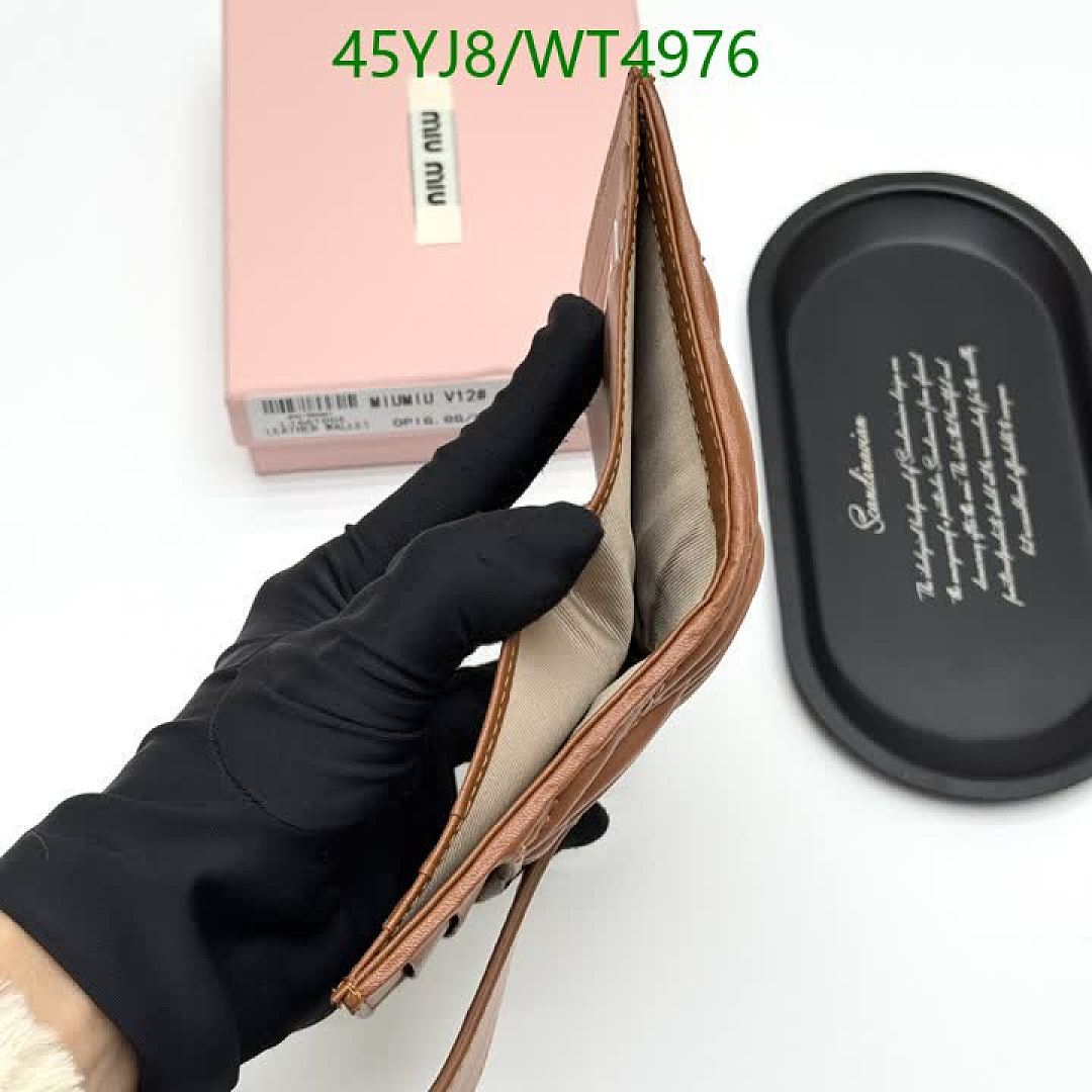 Miu Miu-Wallet-4A Quality Code: WT4976 $: 45USD