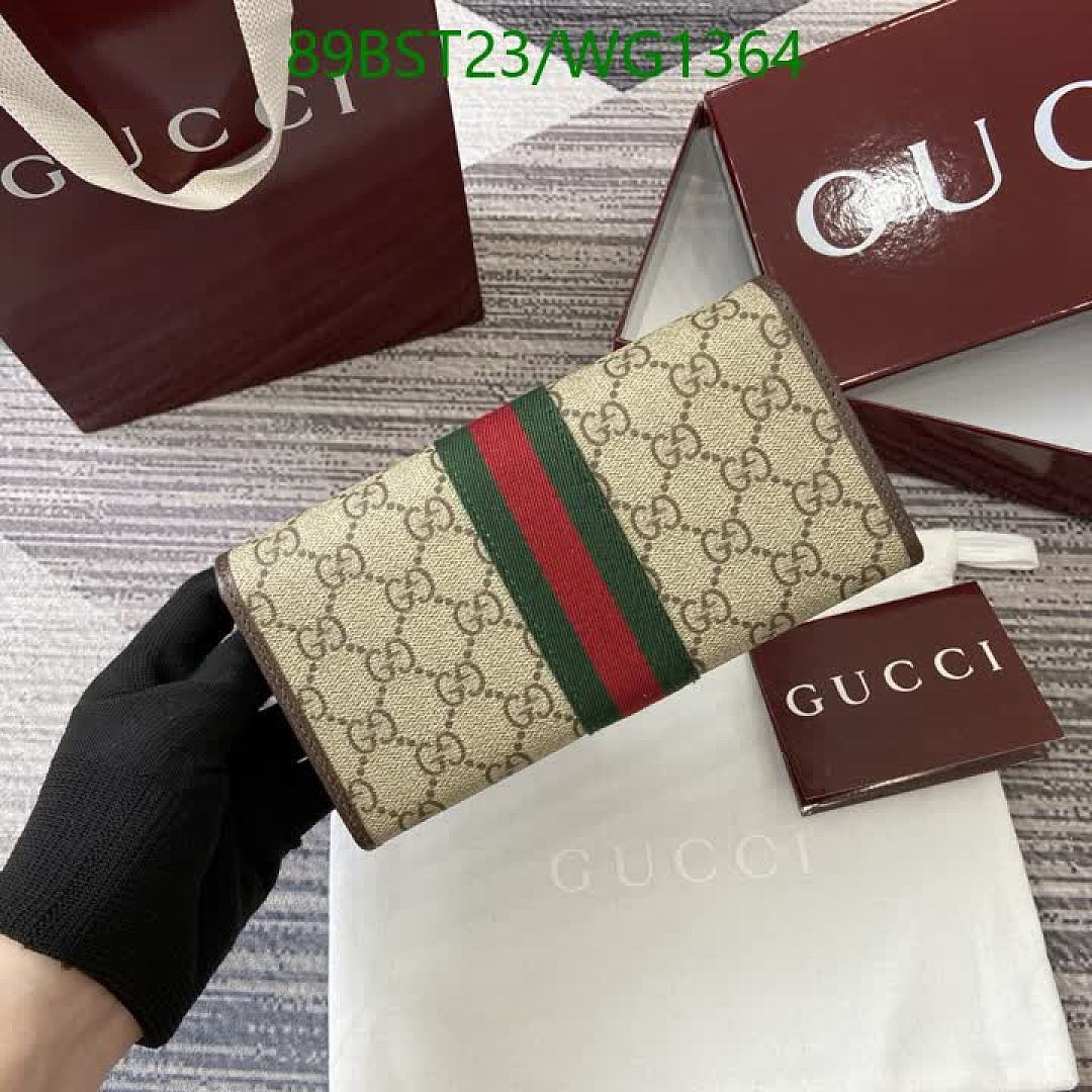 Gucci-Wallet Mirror Quality Code: WG1364 $: 89USD