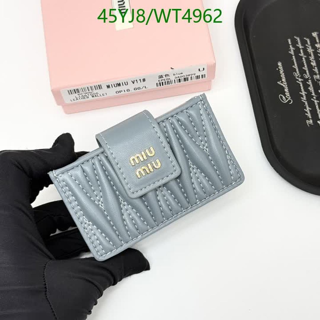 Miu Miu-Wallet-4A Quality Code: WT4962 $: 45USD