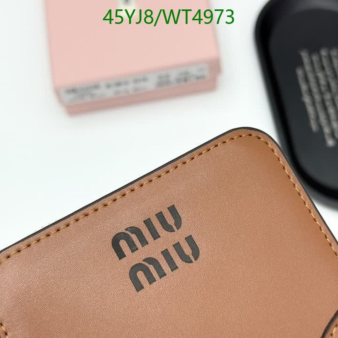 Miu Miu-Wallet-4A Quality Code: WT4973 $: 45USD
