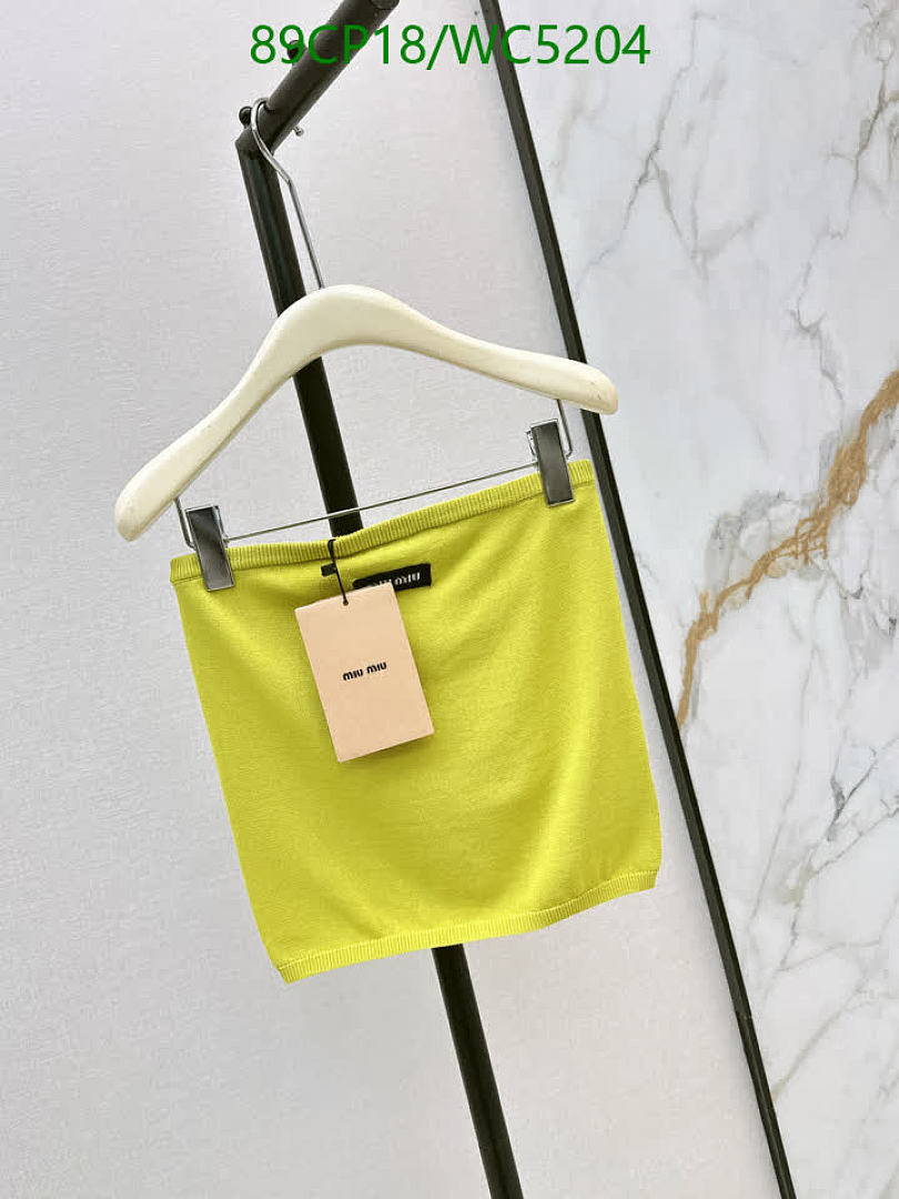 Miu Miu-Clothing Code: WC5204 $: 89USD