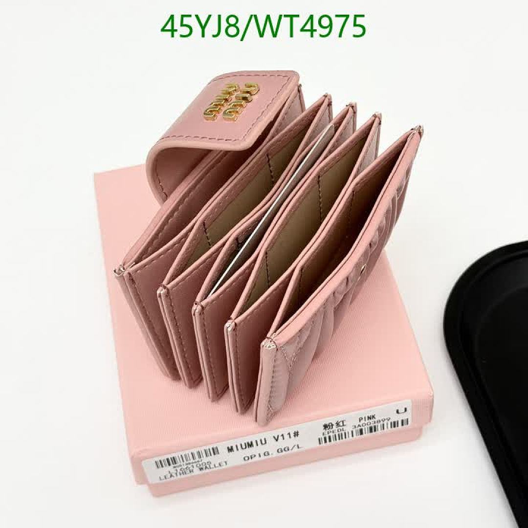 Miu Miu-Wallet-4A Quality Code: WT4975 $: 45USD