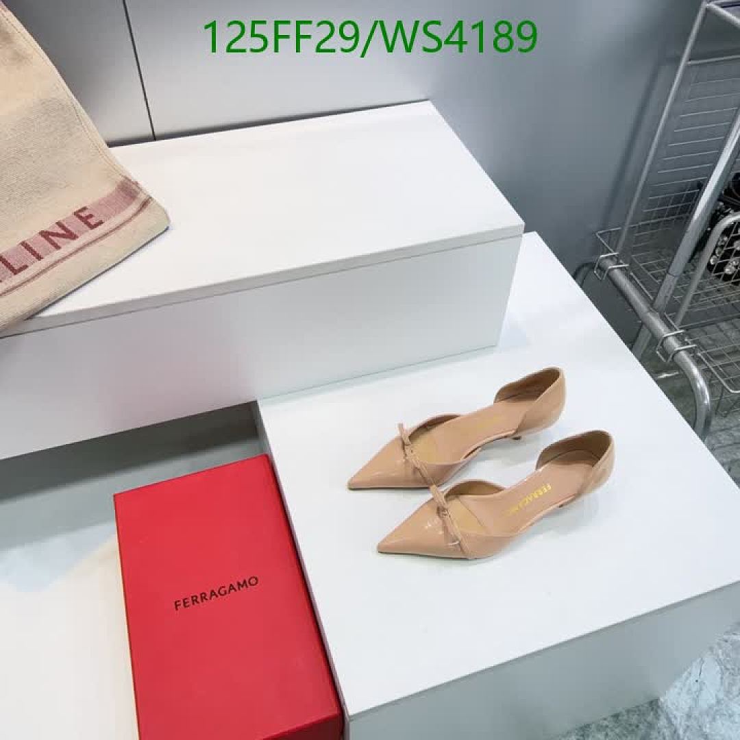 Ferragamo-Women Shoes Code: WS4189 $: 125USD