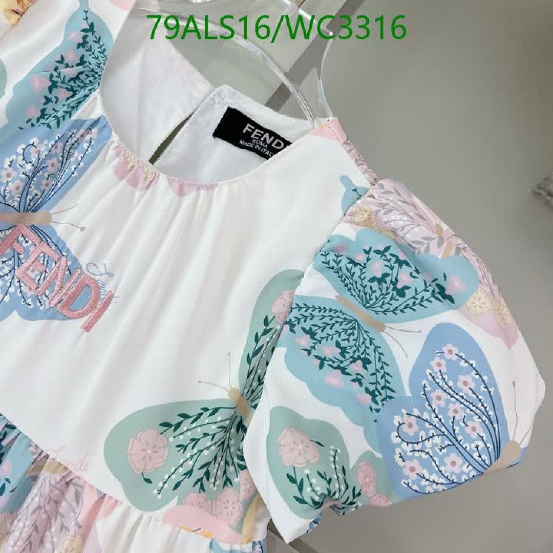Fendi-Kids clothing Code: WC3316 $: 79USD