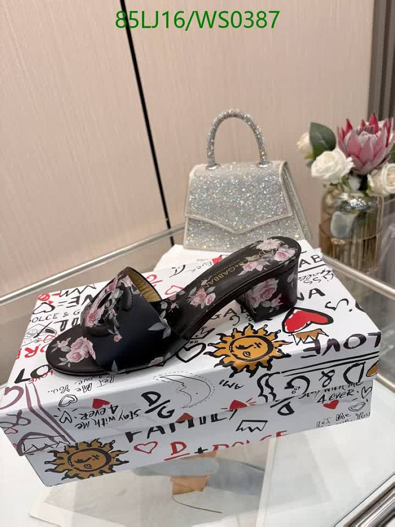 D&G-Women Shoes Code: WS0387 $: 85USD