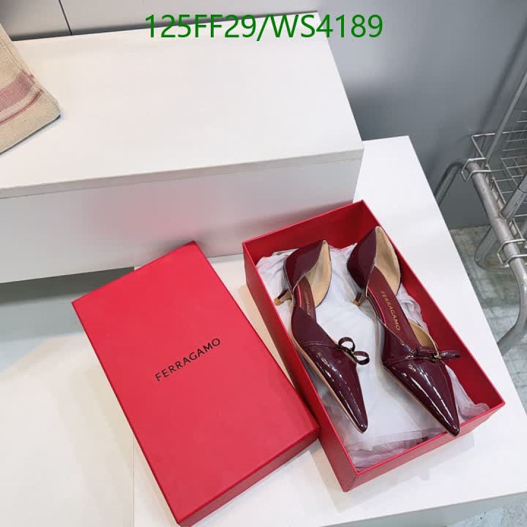 Ferragamo-Women Shoes Code: WS4189 $: 125USD