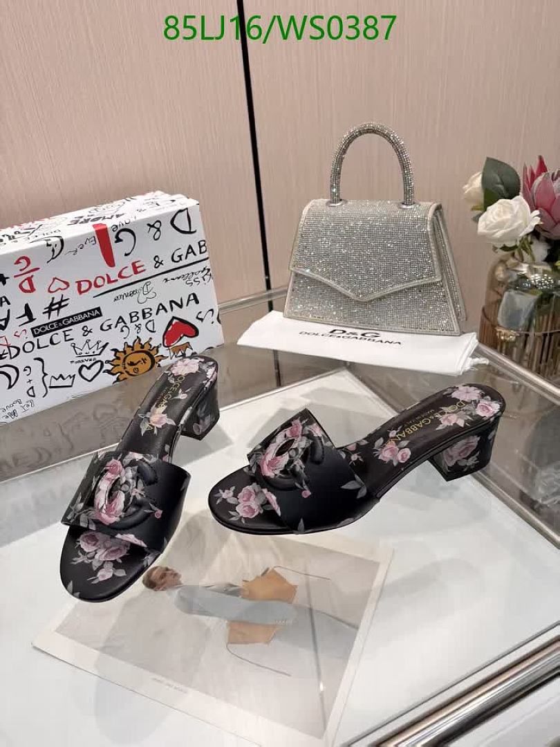 D&G-Women Shoes Code: WS0387 $: 85USD