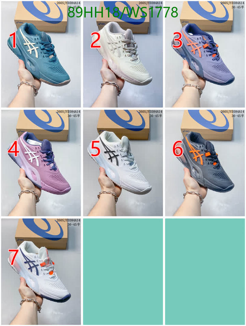 Asics-Men shoes Code: WS1778 $: 89USD