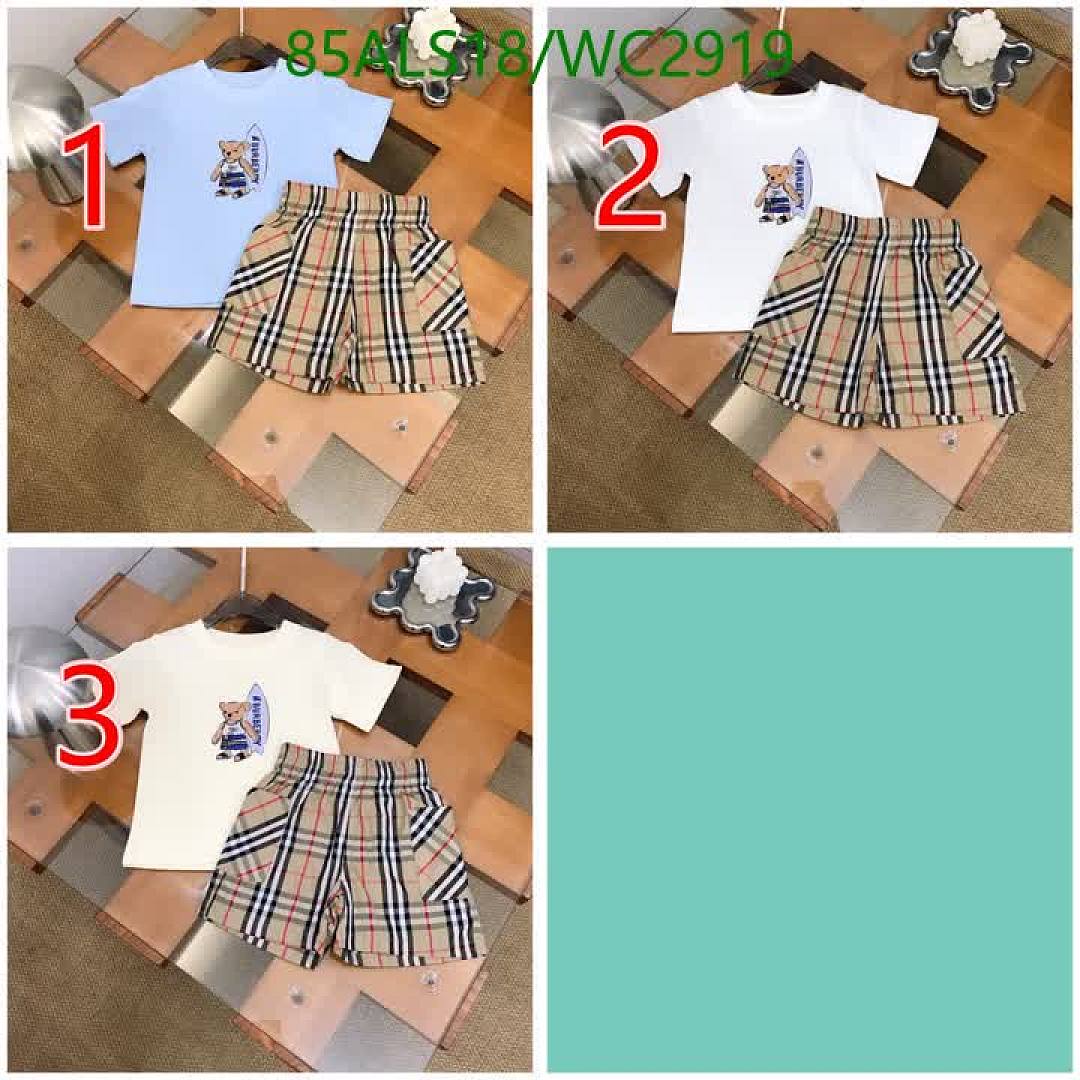 Burberry-Kids Clothing Code: WC2919 $: 85USD