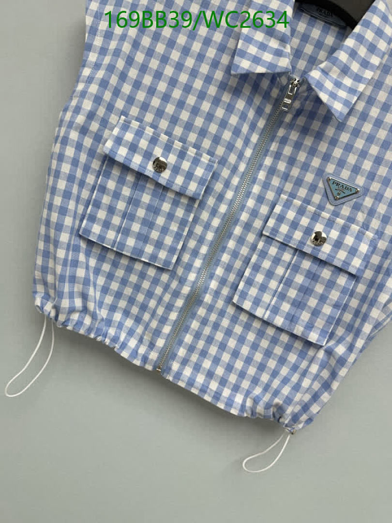 Prada-Clothing Code: WC2634 $: 169USD