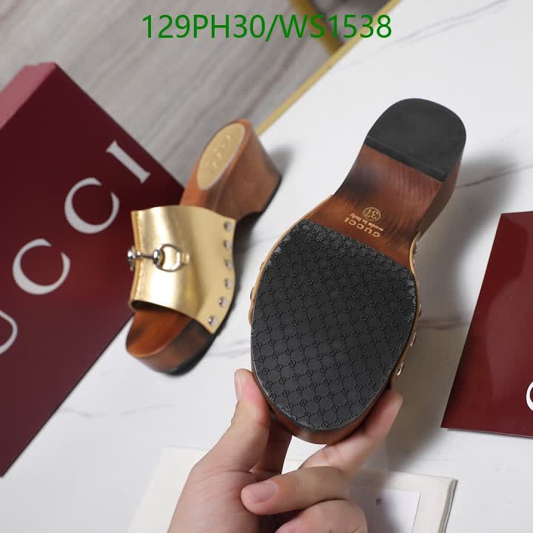Gucci-Women Shoes Code: WS1538 $: 129USD