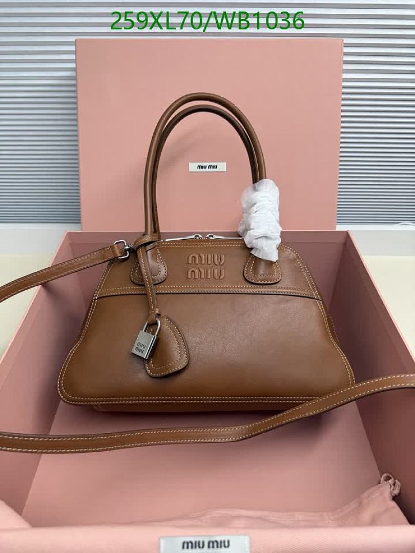 Miu Miu-Bag-Mirror Quality Code: WB1036 $: 259USD