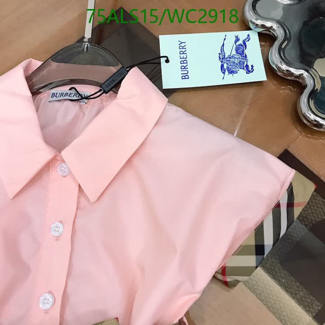 Burberry-Kids Clothing Code: WC2918 $: 75USD