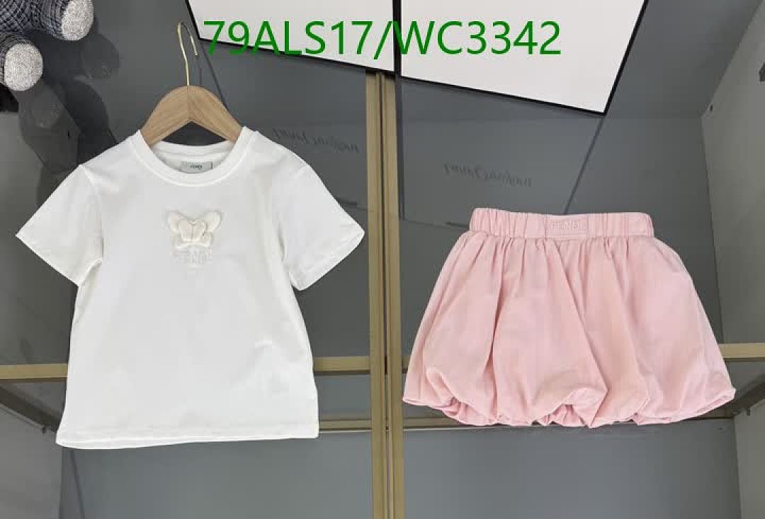 Fendi-Kids clothing Code: WC3342 $: 79USD