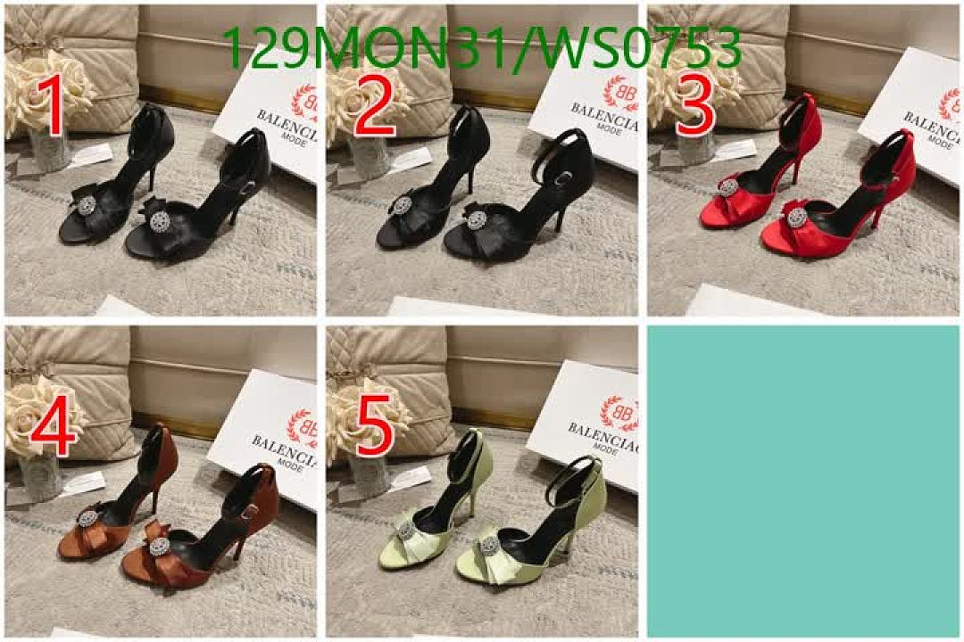 Balenciaga-Women Shoes Code: WS0753 $: 129USD