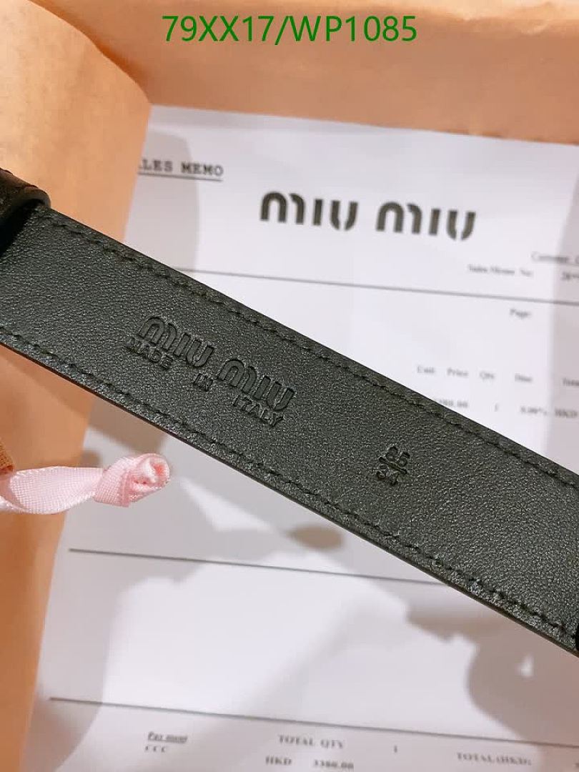 MIU MIU-Belts Code: WP1085 $: 79USD
