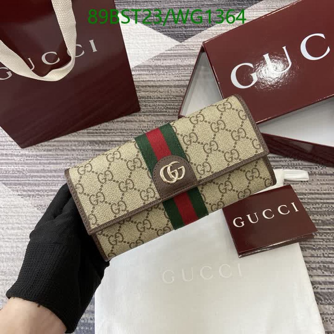 Gucci-Wallet Mirror Quality Code: WG1364 $: 89USD