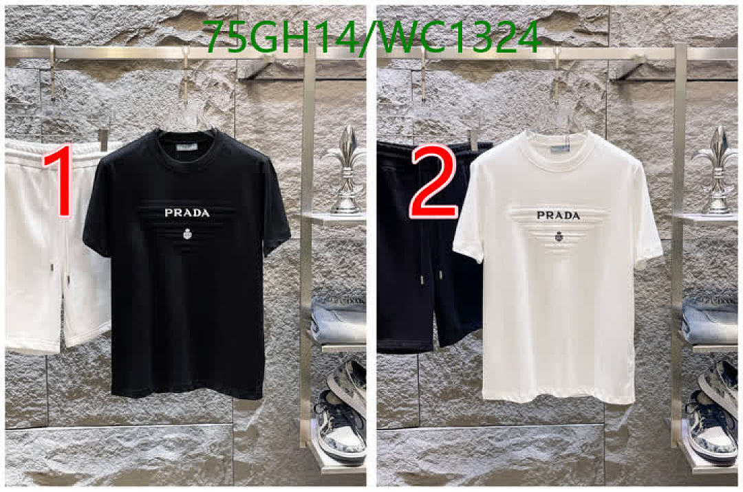 Prada-Clothing Code: WC1324 $: 75USD
