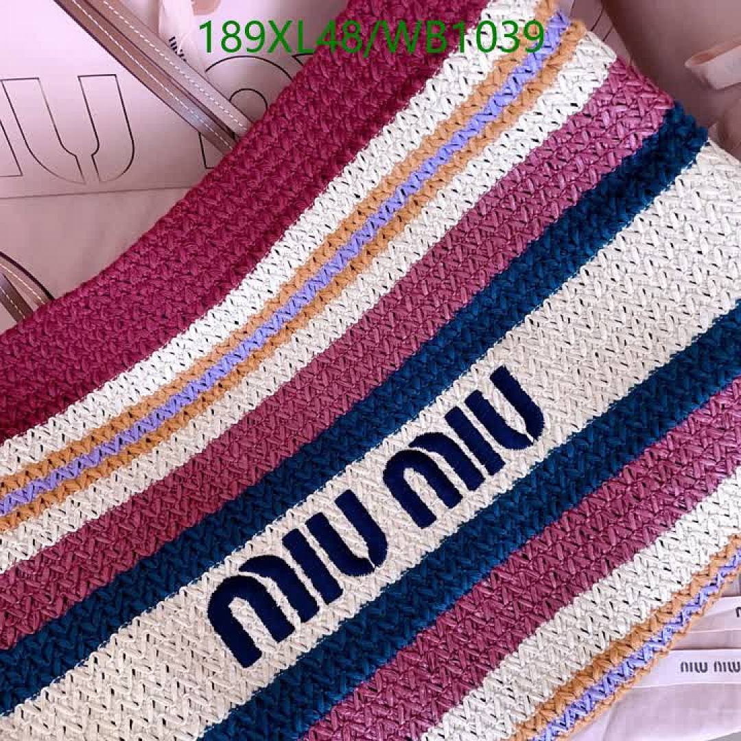 Miu Miu-Bag-Mirror Quality Code: WB1039 $: 189USD