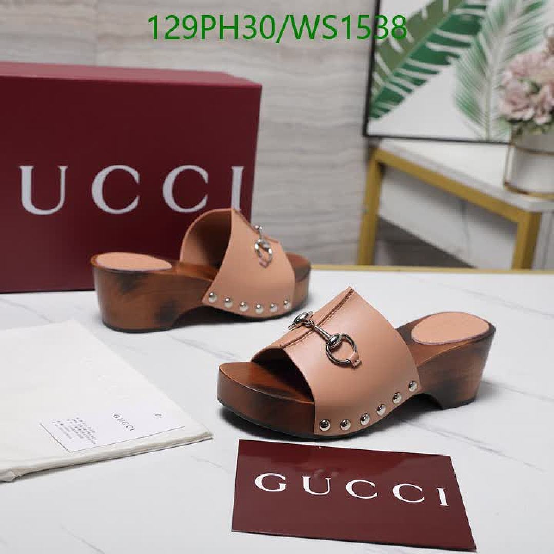 Gucci-Women Shoes Code: WS1538 $: 129USD