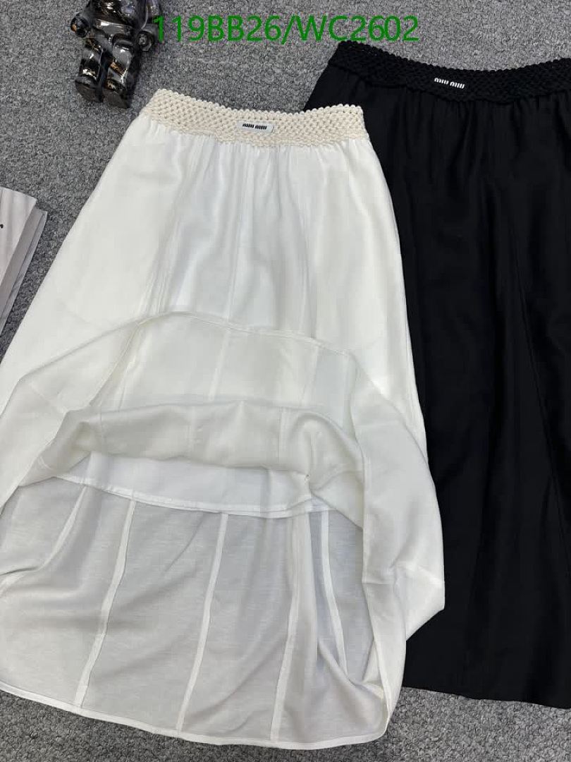 Miu Miu-Clothing Code: WC2602 $: 119USD