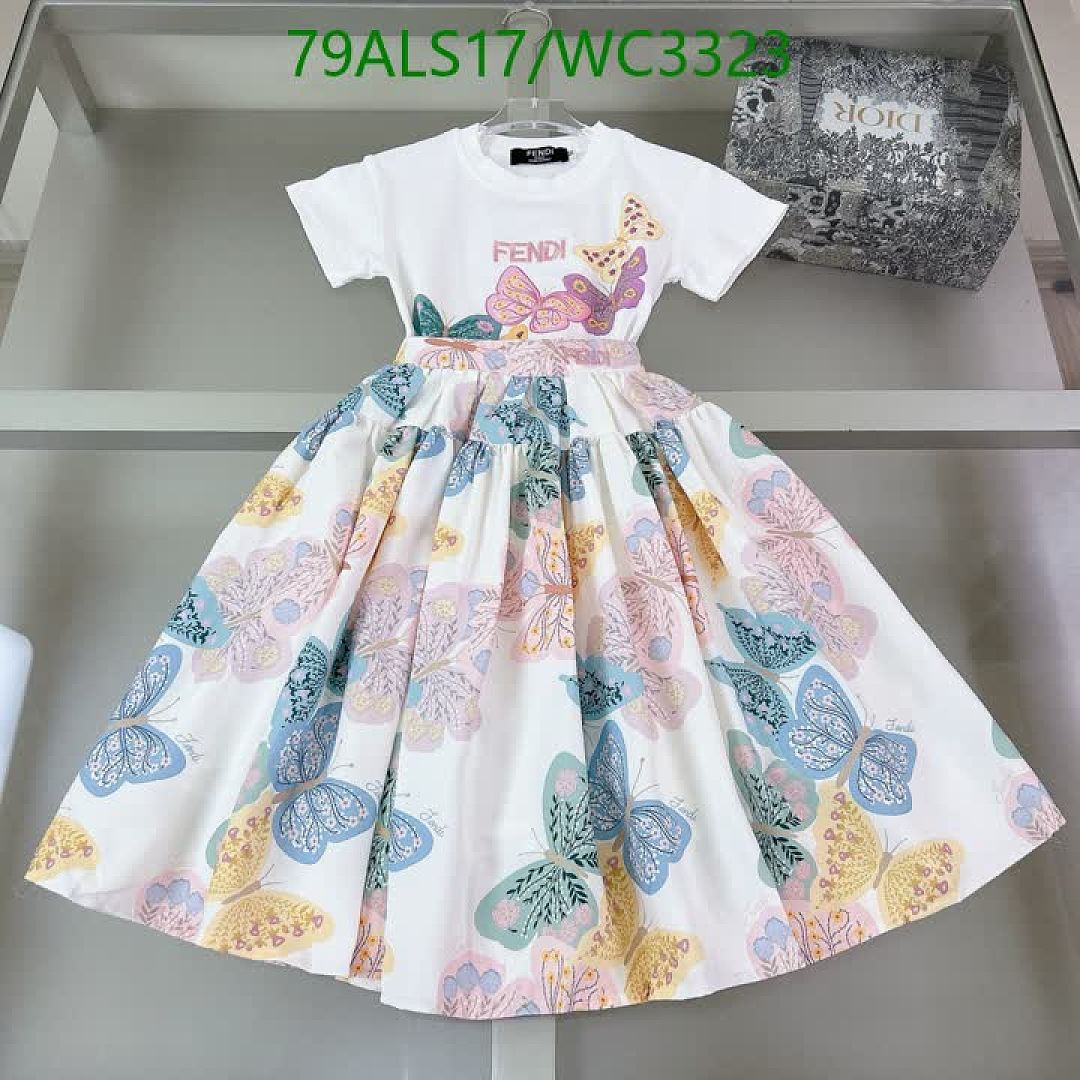 Fendi-Kids clothing Code: WC3323 $: 79USD