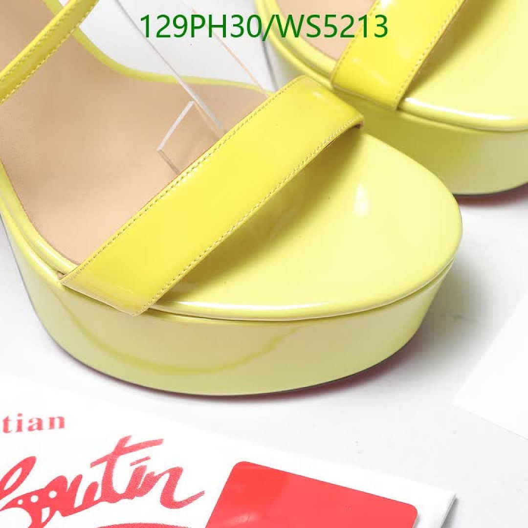 Christian Louboutin-Women Shoes Code: WS5213 $: 129USD