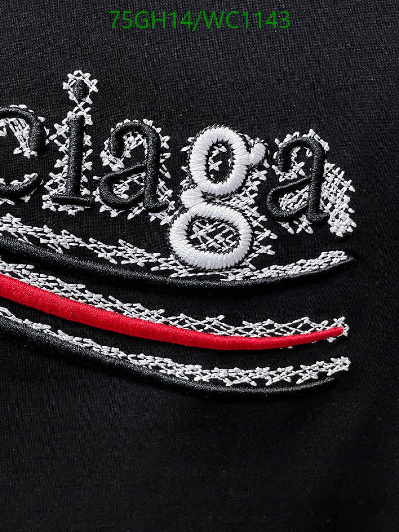 Balenciaga-Clothing Code: WC1143 $: 75USD