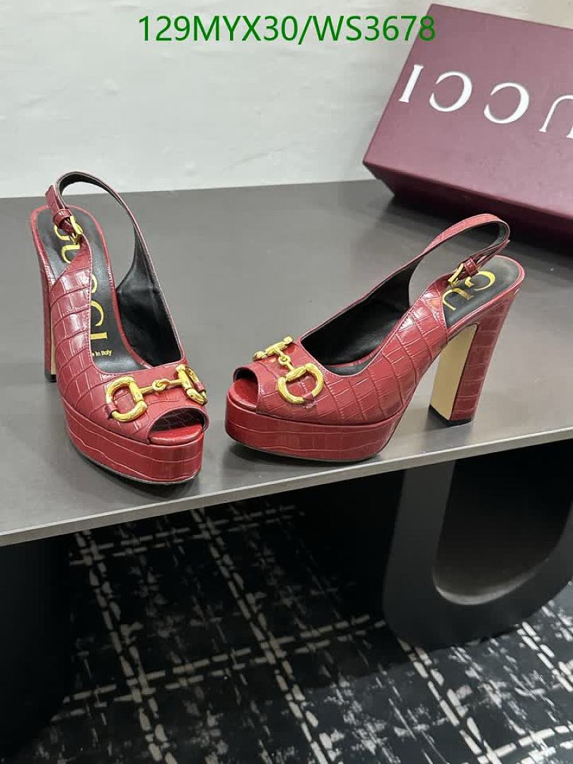 Gucci-Women Shoes Code: WS3678 $: 129USD