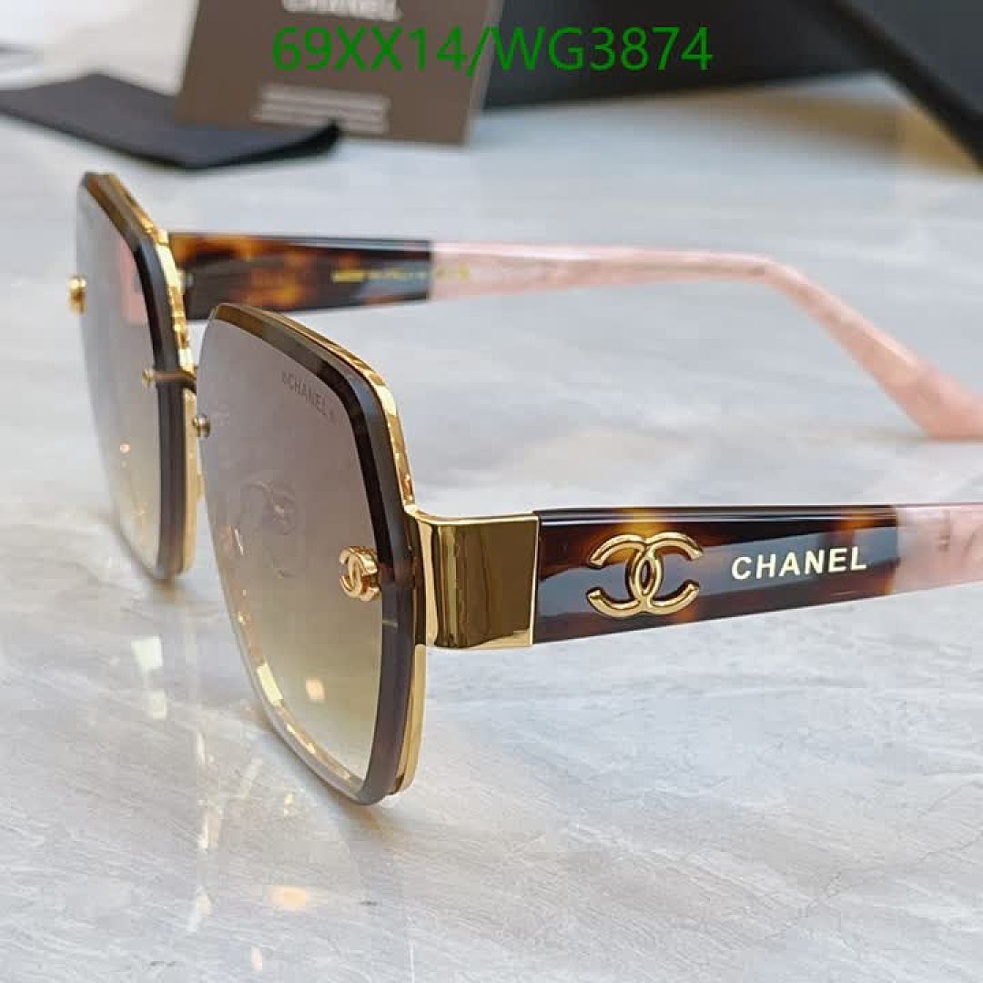 Chanel-Glasses Code: WG3874 $: 69USD