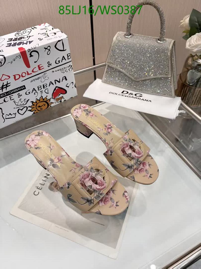 D&G-Women Shoes Code: WS0387 $: 85USD