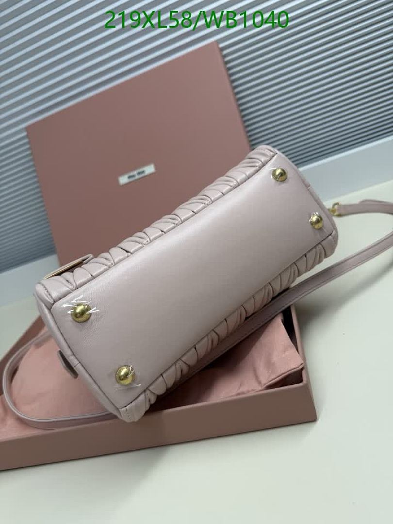 Miu Miu-Bag-Mirror Quality Code: WB1040 $: 219USD